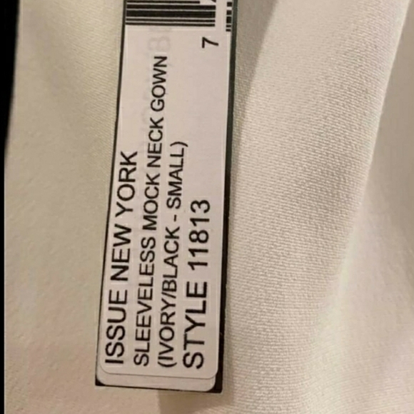 Issue New York Sleeveless Mock Neck Gown - Picture 9 of 10